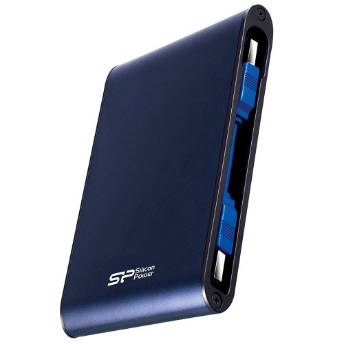 External HDD SILICON POWER Armor A80, 2TB, USB3.1, Blue